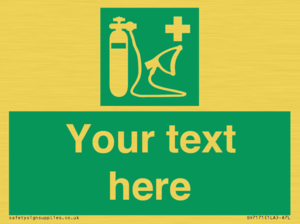 Custom Oxygen resuscitator